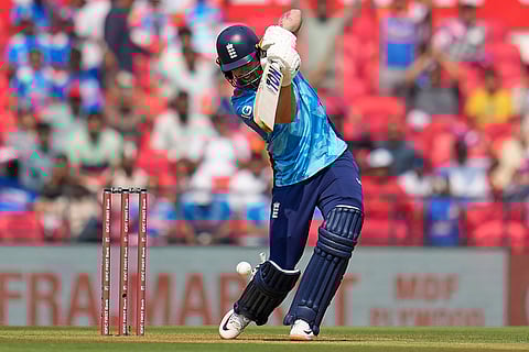 IND Vs ENG 1st ODI: England's Phil Salt plays a shot