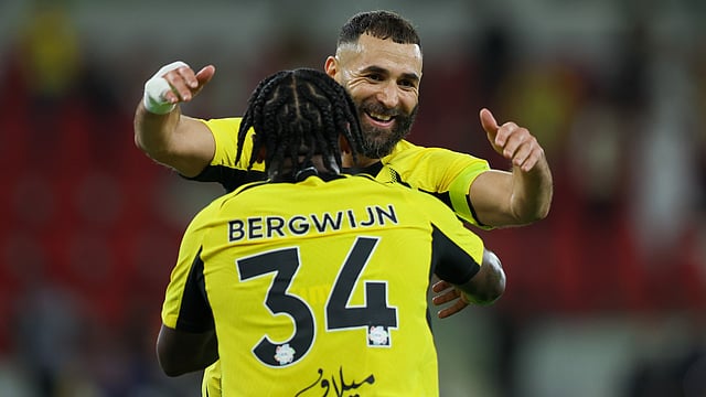 Saudi Pro League: Benzema Late Show Sees Al-Ittihad Claim Dramatic 2-1 Win Over Al-Taawoun