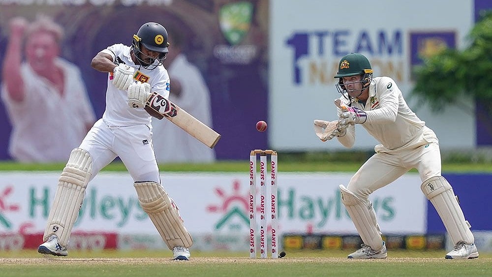 | Photo: AP/Eranga Jayawardena : Australia vs Sri Lanka