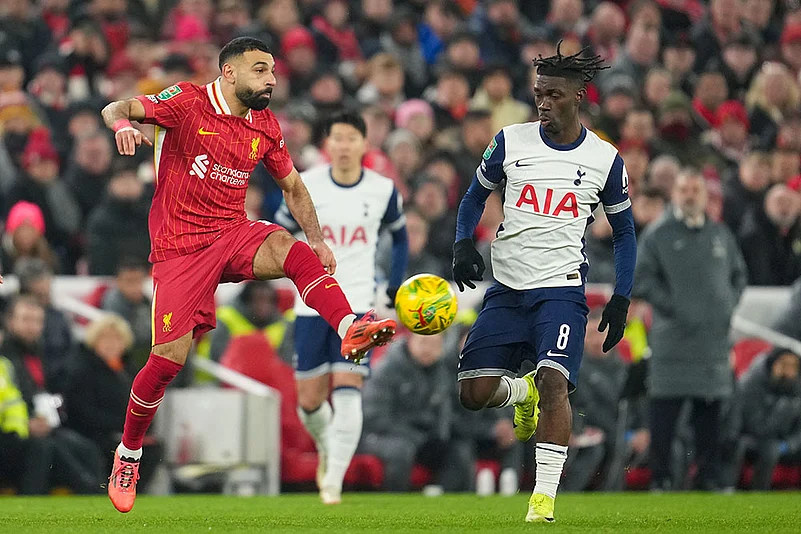 Britain Soccer League Cup: Liverpool vs Tottenham Hotspur
