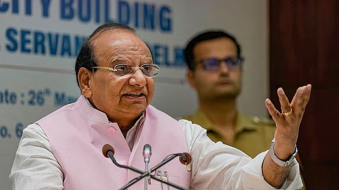 Delhi Lieutenant Governor VK Saxena |