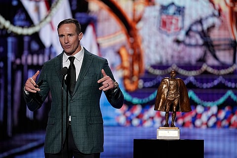 NFL Honors award show: Drew Brees presents the Walter Payton Man of the Year Award