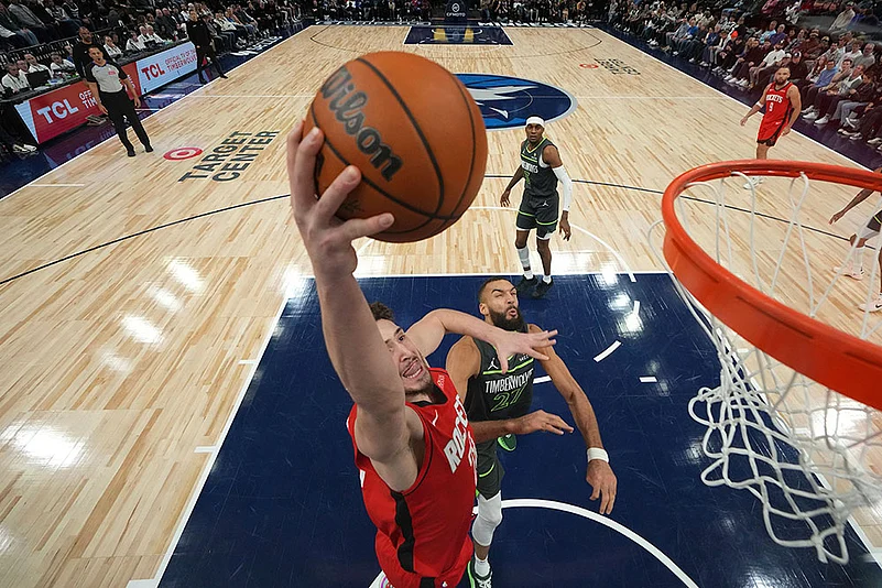 Rockets Timberwolves Basketball