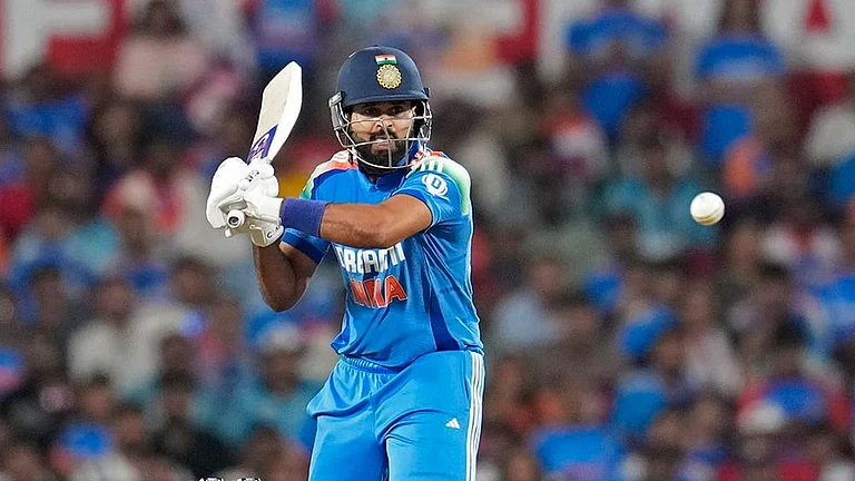 IND Vs ENG 1st ODI: India's Shreyas Iyer bats - File