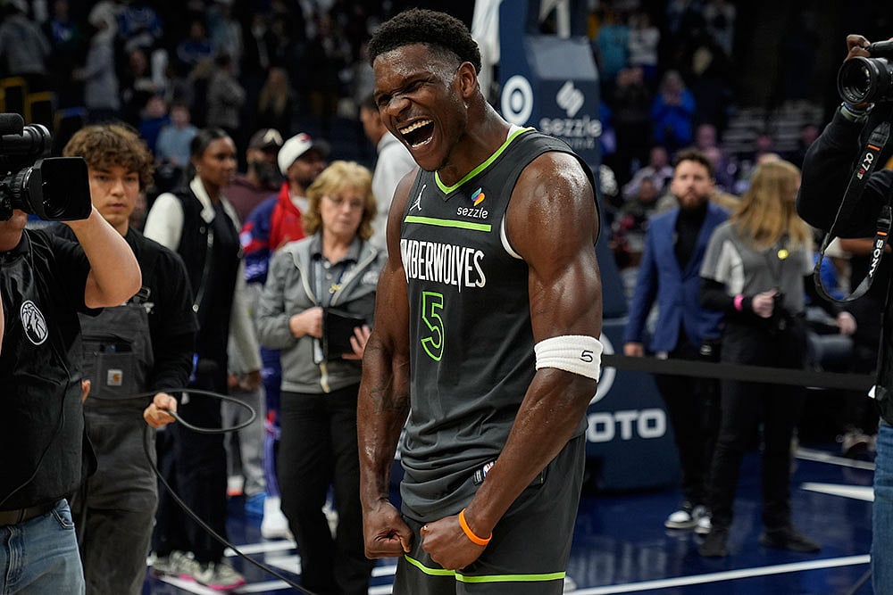 | Photo: AP/Abbie Parr : Rockets Timberwolves Basketball