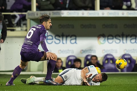 Italy Soccer Serie A: Inter Milan vs ACF Fiorentina