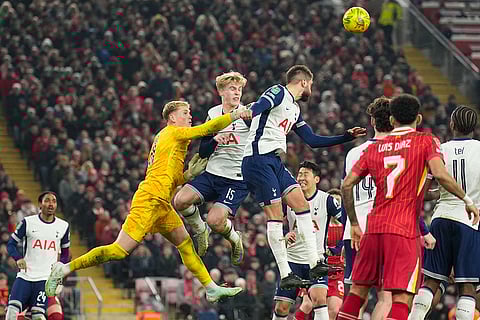 English League Cup: Liverpool vs Tottenham Hotspur