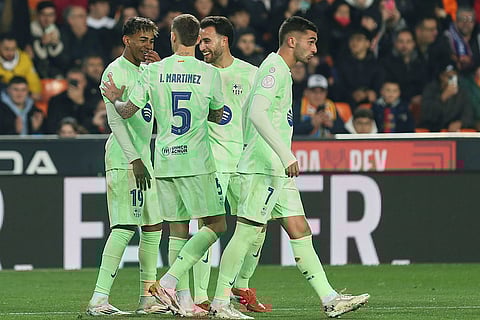 Valencia vs Barcelona, Copa del Rey