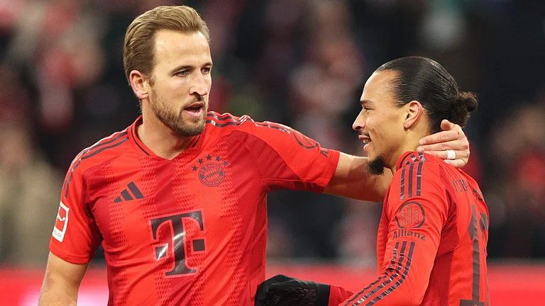 Harry Kane and Leroy Sane were on target in Bayern Munich's win - null