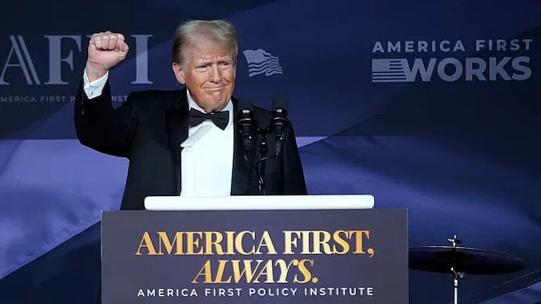 US President Donald Trump - AP