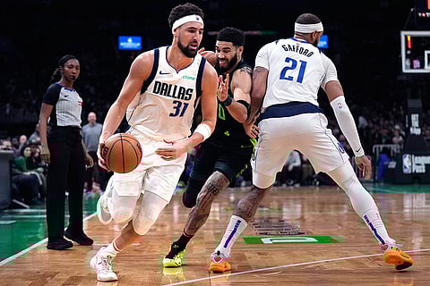 NBA Basketball Game: Dallas Mavericks vs Boston Celtics