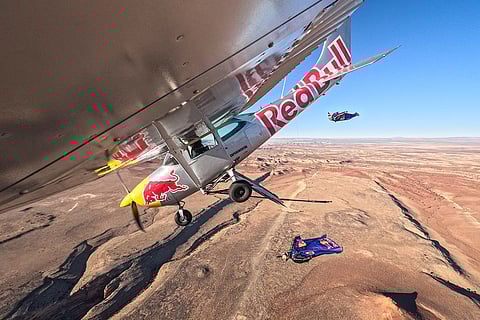 Max Manow, Marco Furst and Luke Aikins