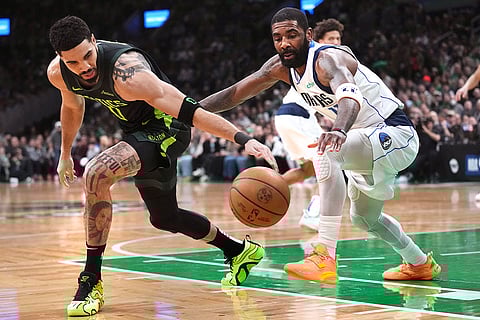 NBA Basketball Game: Boston Celtics vs Dallas Mavericks