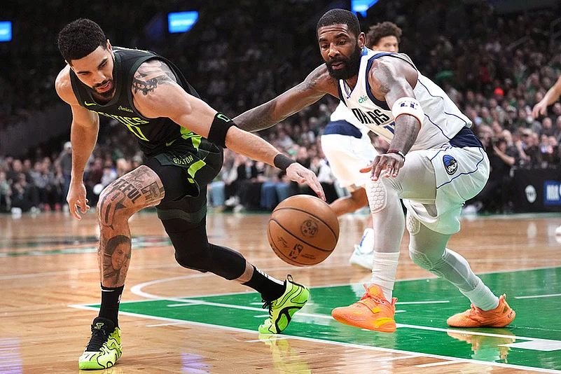 NBA Basketball Game: Dallas Mavericks vs Boston Celtics