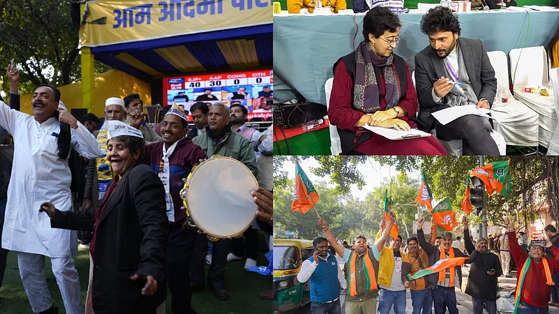 delhi election result 2025 live reactions