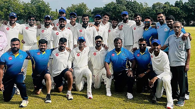 X/Gujarat Cricket Association (Official) : File photo of the Gujarat men's cricket team.