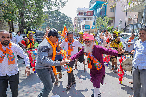 Delhi Polls 2025: BJP celebrations in Bengaluru
