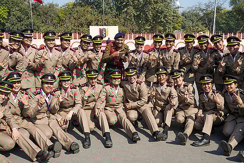 Commissioning ceremony of nursing students of Command Hospital