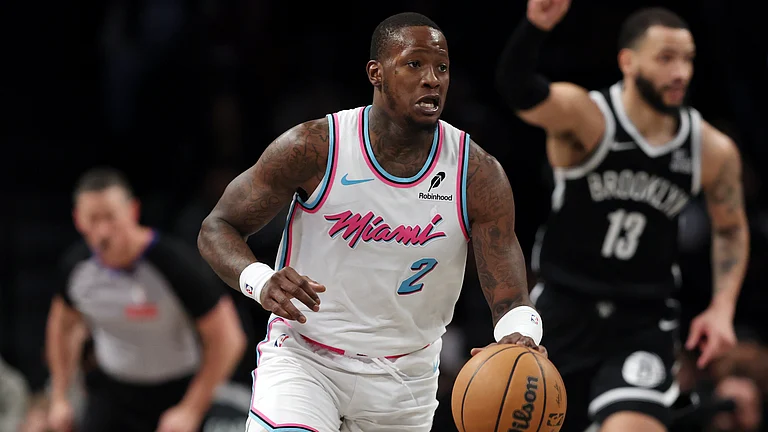 Terry Rozier in action on Friday - null