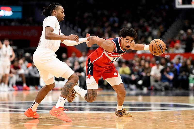 NBA Basketball game Cleveland Cavaliers vs Washington Wizards: Jordan Poole
