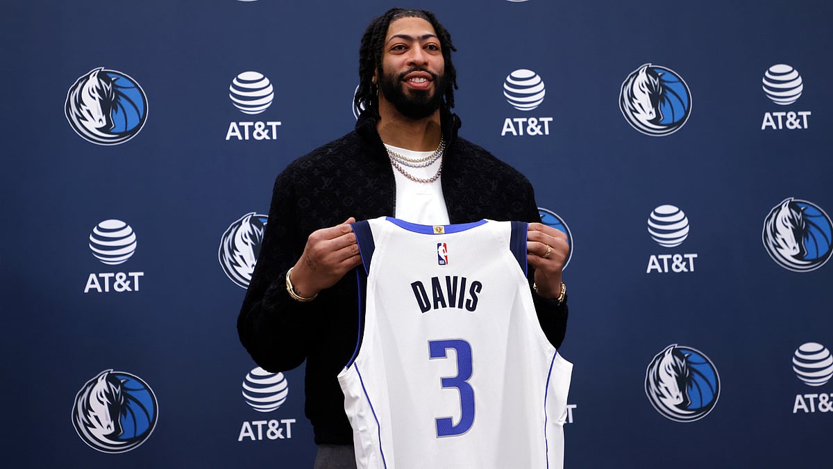 Anthony Davis has joined the Dallas Mavericks