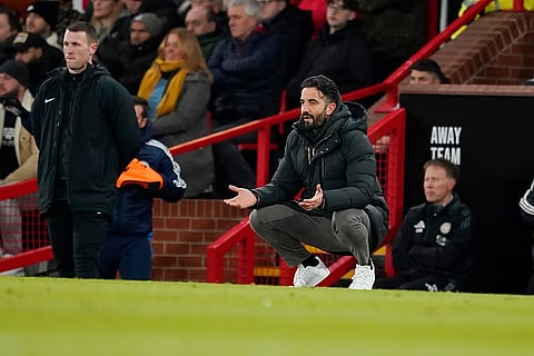 FA Cup: Manchester United's head coach Ruben Amorim