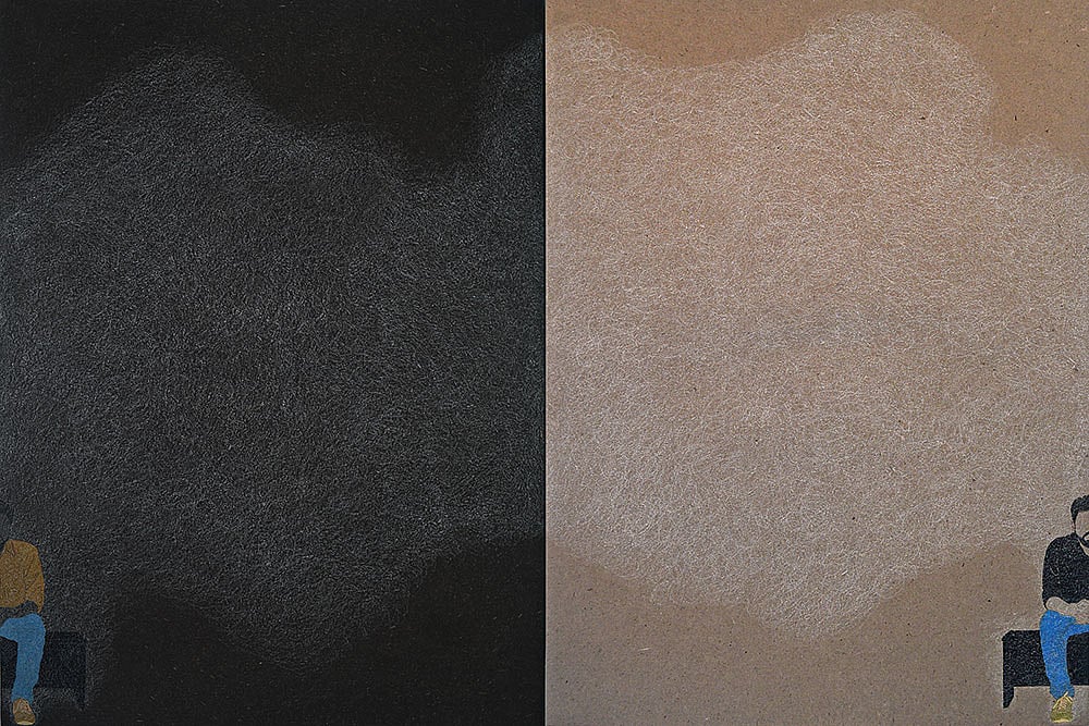 Courtesy: Gallery Sumukha, Bengaluru : Ponder: Artwork by Aishwaryan K.