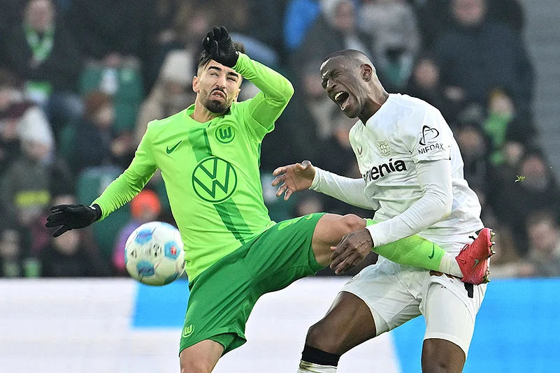 German Bundesliga Soccer Match: Wolfsburg vs Bayer Leverkusen