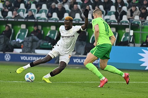 German Bundesliga Soccer: Bayer Leverkusen vs VfL Wolfsburg