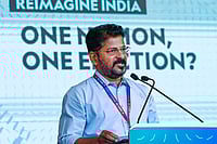 Women's Reservation Bill Defeat Exposes BJP's Hidden Constitutional Agenda Says Revanth Reddy PTI; Representative image : Revanth Reddy