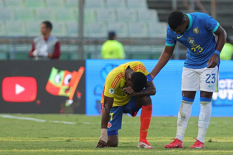 Colombia Brazil Soccer South American U20