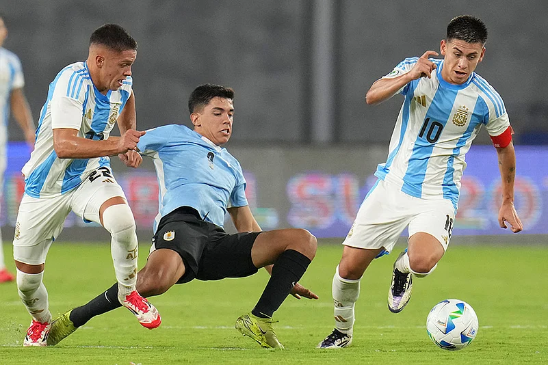 Argentina Uruguay Soccer South American U20