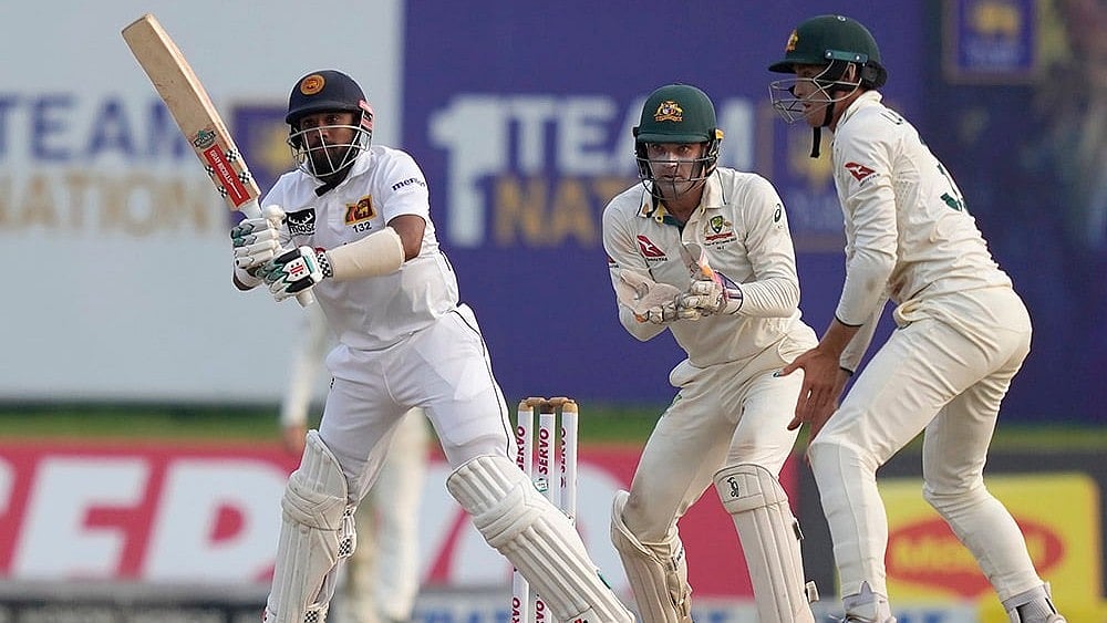 Sri Lanka and Australia Cricket SL Vs AUS 2nd Test Day 3 photos from Galle: Kusal Mendis