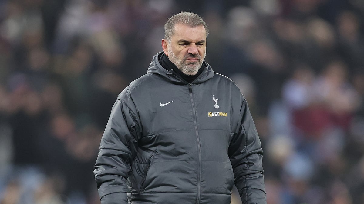 Ange Postecoglou following Tottenham's FA Cup defeat to Aston Villa - null