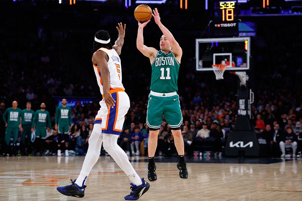 NBA: Boston Celtics vs New York Knicks