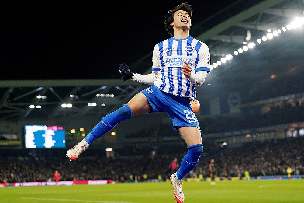 | Photo: Gareth Fuller/PA via AP : FA Cup: Brighton vs Chelsea