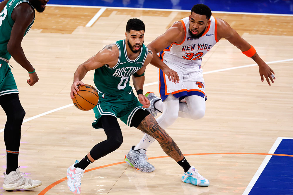 NBA Basketball Game: Boston Celtics vs New York Knicks