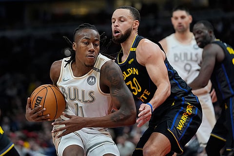 NBA Basketball: Chicago Bulls vs Golden State Warriors