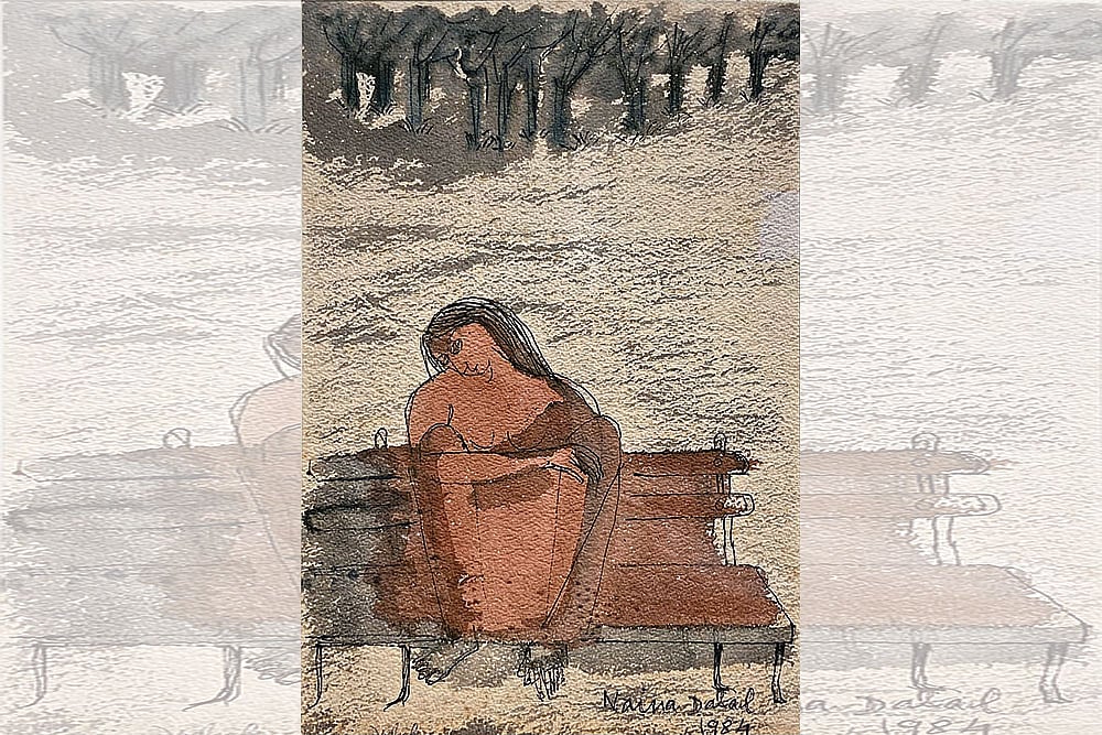 | Courtesy: Gallery splash : Art and Life: Untitled artwork by Naina Dalal