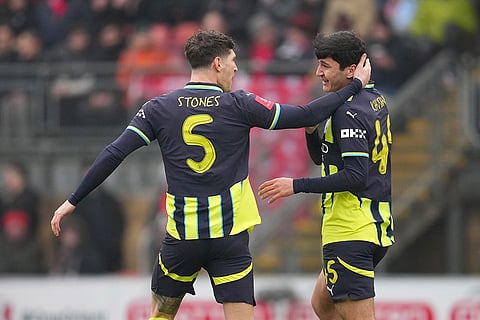 English FA Cup Fourth Round Soccer Match: Manchester City vs Leyton Orient