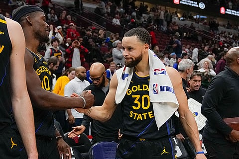 NBA Basketball Game: Golden State Warriors vs Chicago Bulls