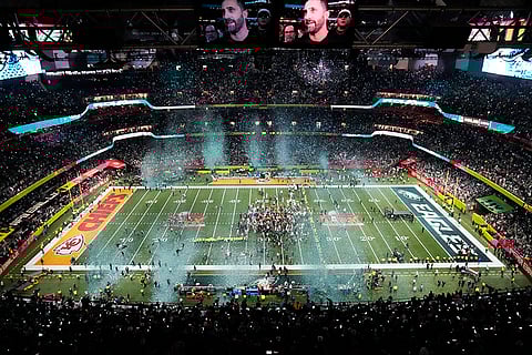 Super Bowl LIX, Eagles vs Chiefs: Eagles celebrate after winning the NFL Super Bowl 59