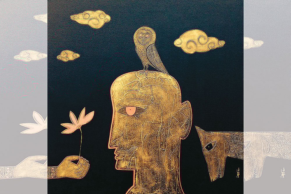 ‘Composition’ Artwork by Lokesh B H