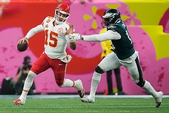 Super Bowl LIX: Eagles Fans Elated As Chiefs Fans Look On Dejected