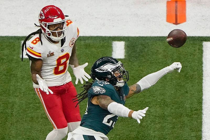 NFL Super Bowl LIX Football Philadelphia Eagles vs Kansas City Chiefs: Avonte Maddox