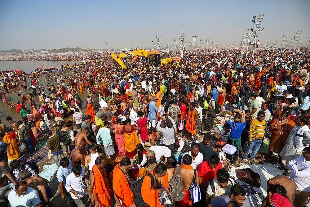 | Photo: PTI : Maha Kumbh 2025