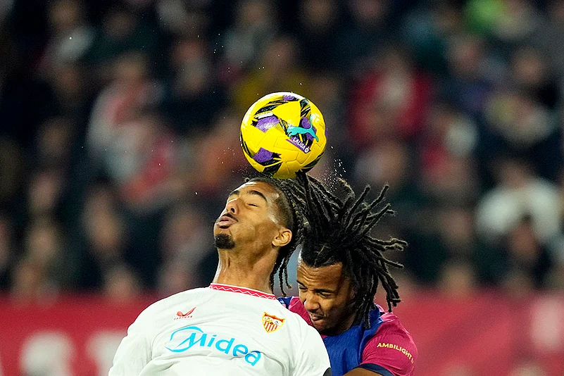 Spain Soccer La Liga match Sevilla vs FC Barcelona: Loic Bade