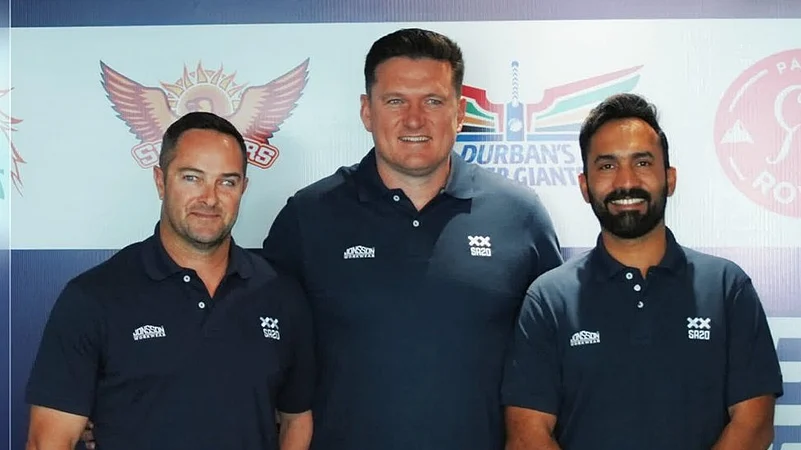 sa20 X graeme smith dinesh karthik and mark boucher
