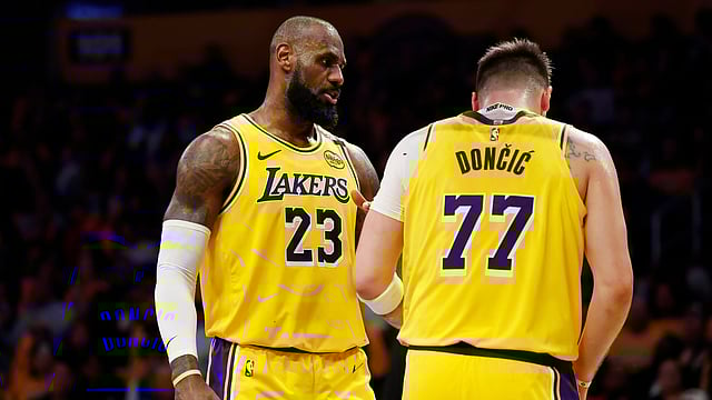 NBA: Lebron James' Pep Talk Inspired Luka Doncic On Los Angeles Lakers Debut