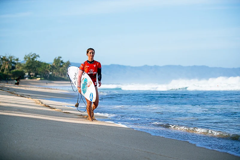 World Surf League 2025 in Oʻahu, Hawaii, USA_Caroline Marks